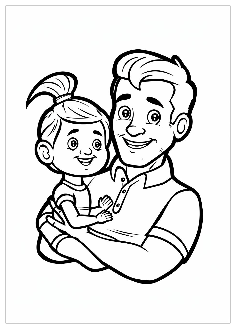 Dad Coloring Pages-5