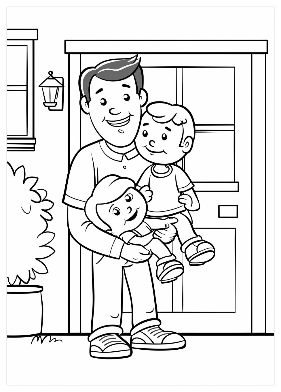 Dad Coloring Pages-9