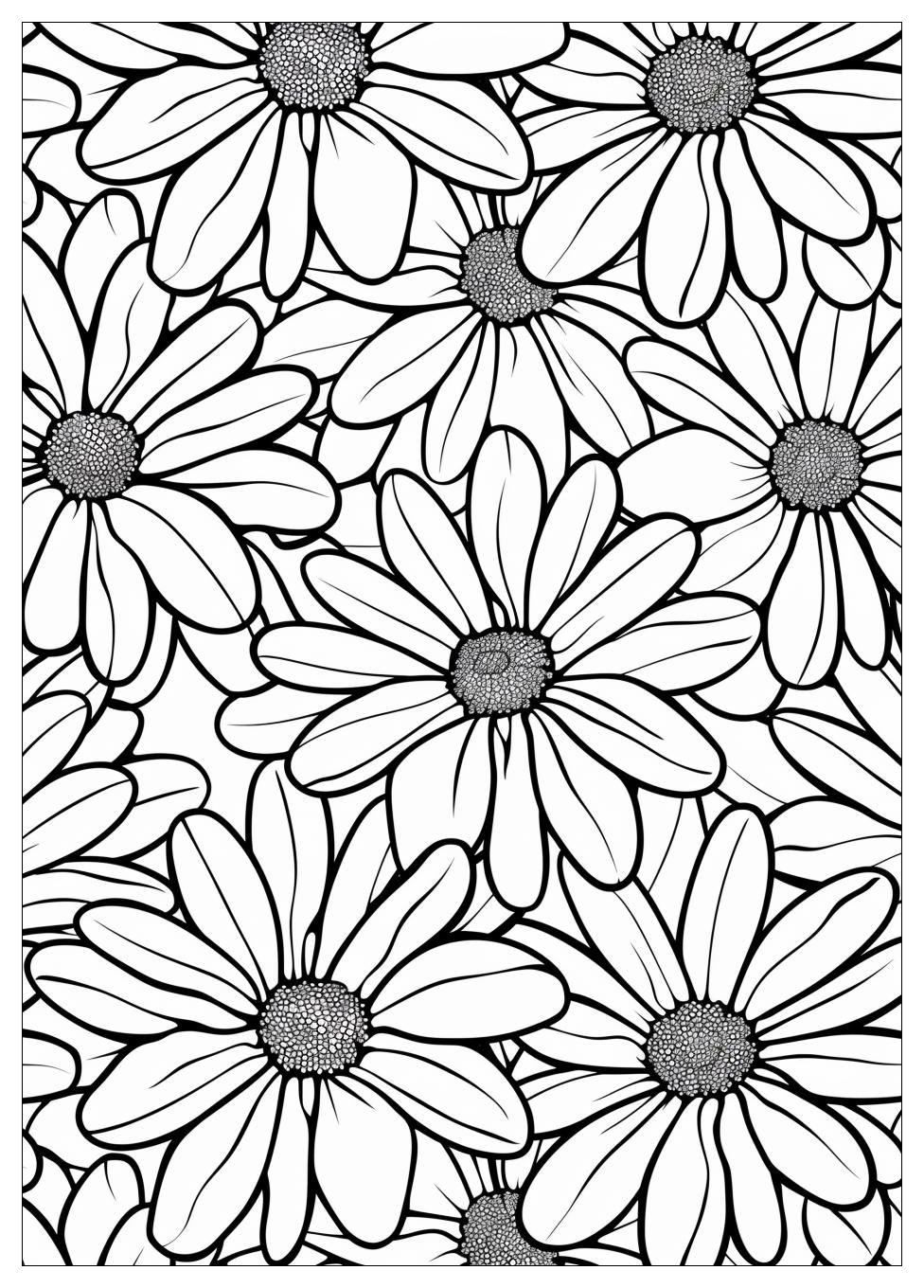 Daisy Coloring Pages-10