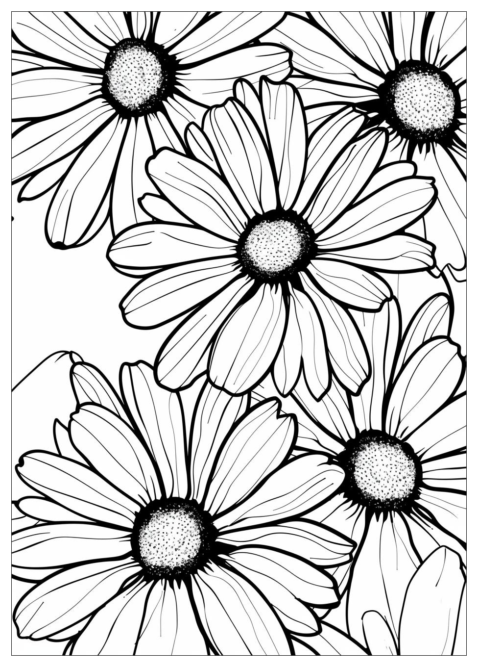 Daisy Coloring Pages-12