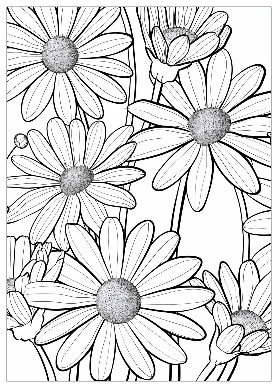 Daisy Coloring Pages-18