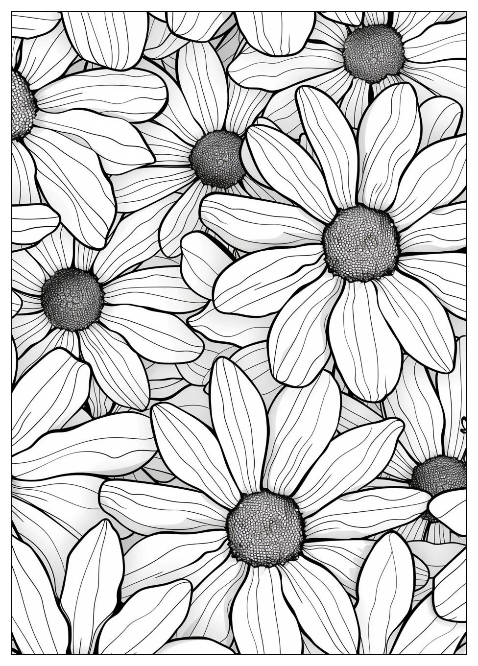 Daisy Coloring Pages-19