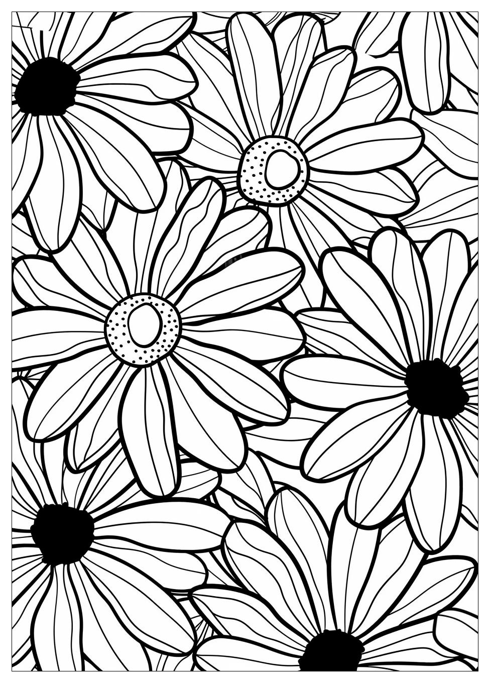 Daisy Coloring Pages-5