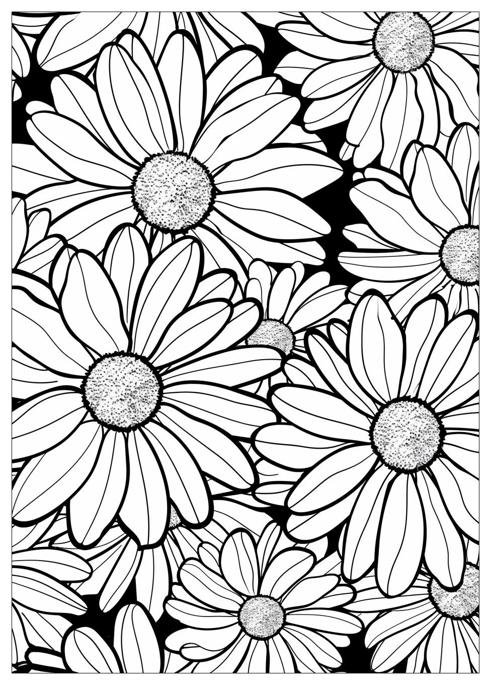 Daisy Coloring Pages-6