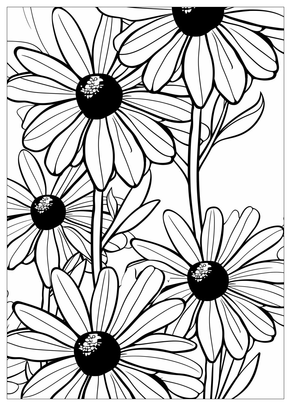 Daisy Coloring Pages-9