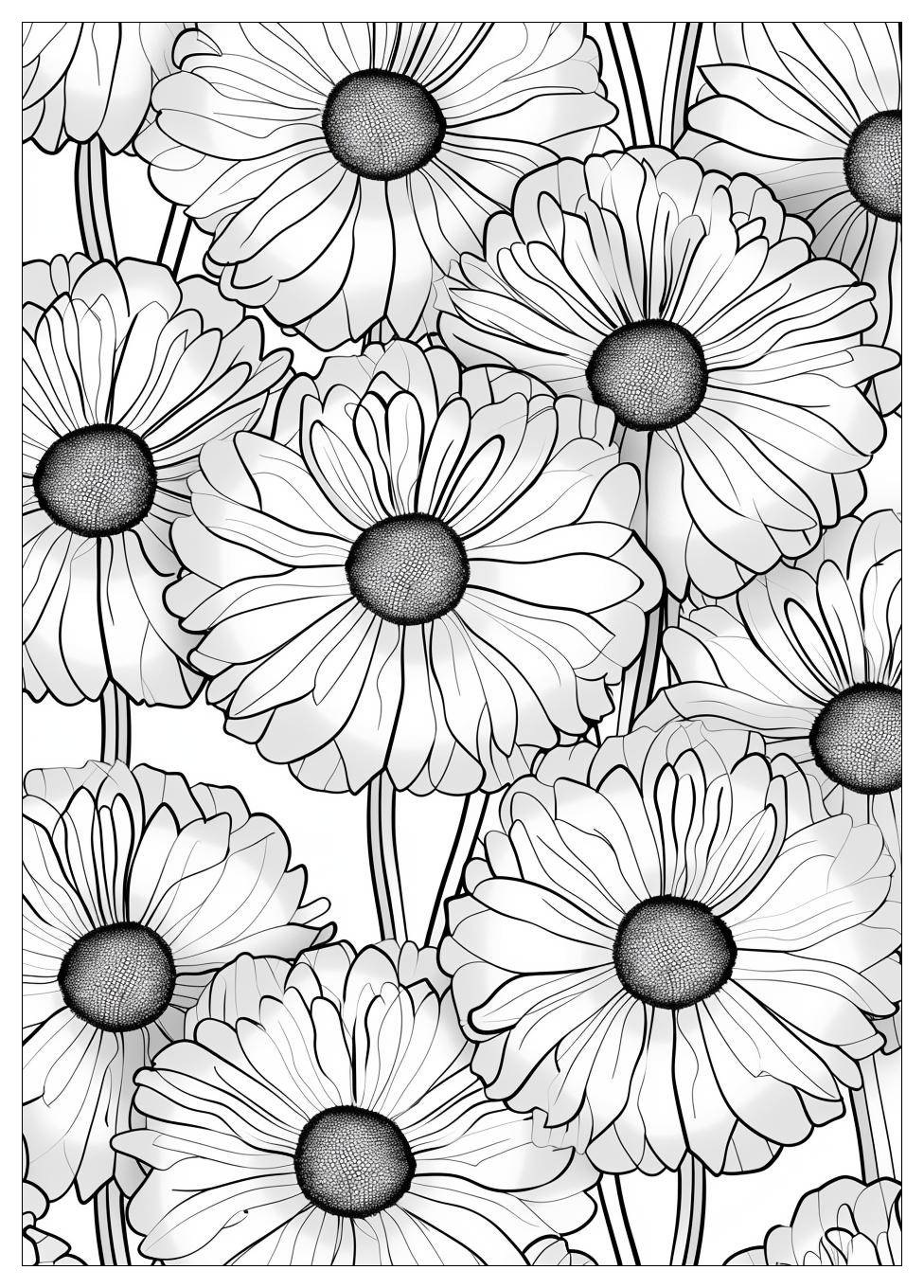 Dandelion Coloring Pages-13