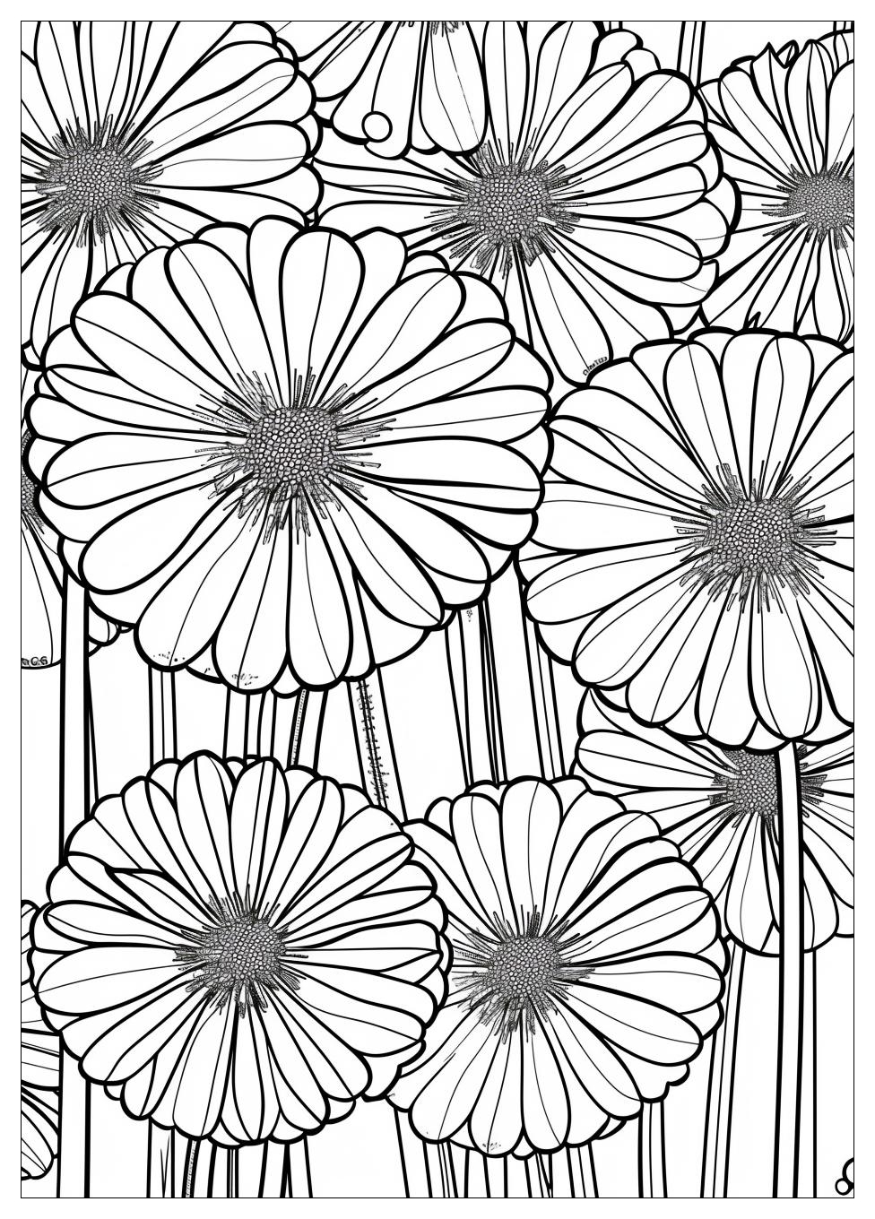 Dandelion Coloring Pages-9