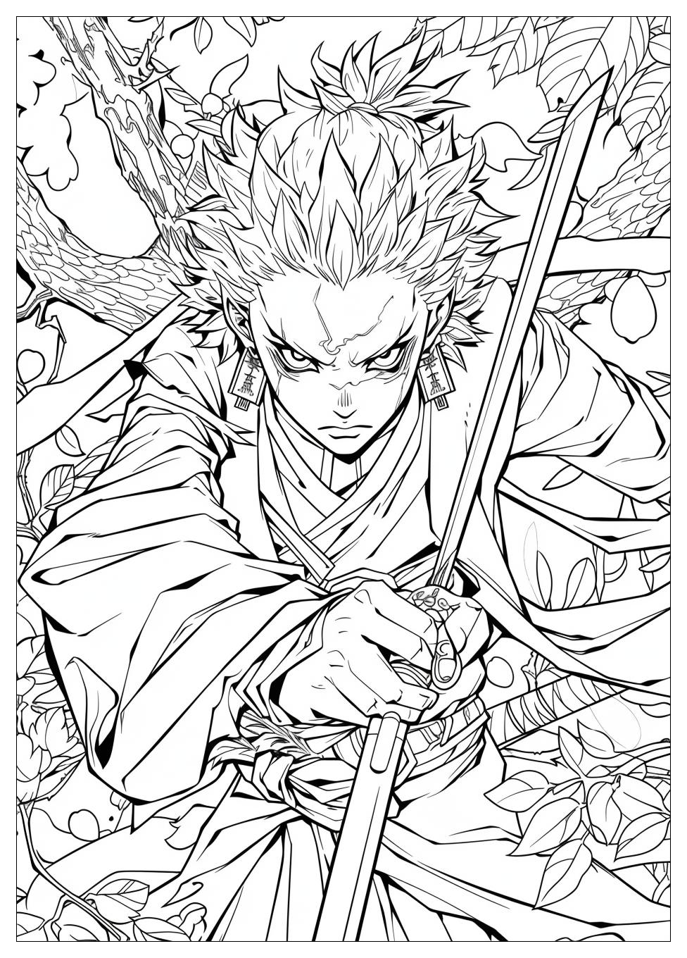 Demon Slayer Coloring Pages-20