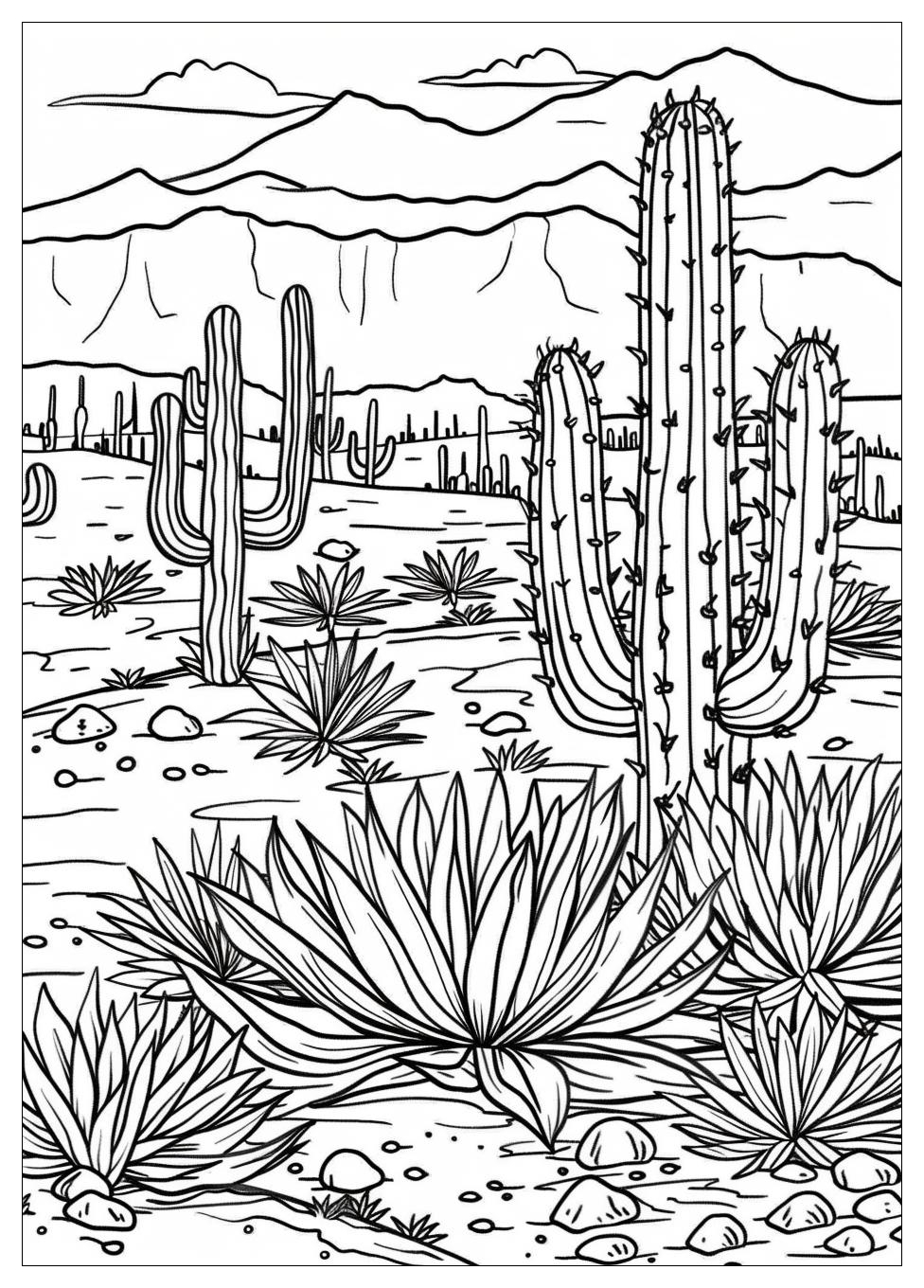 Desert Coloring Pages-14