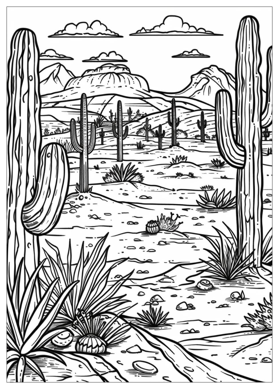 Desert Coloring Pages-17