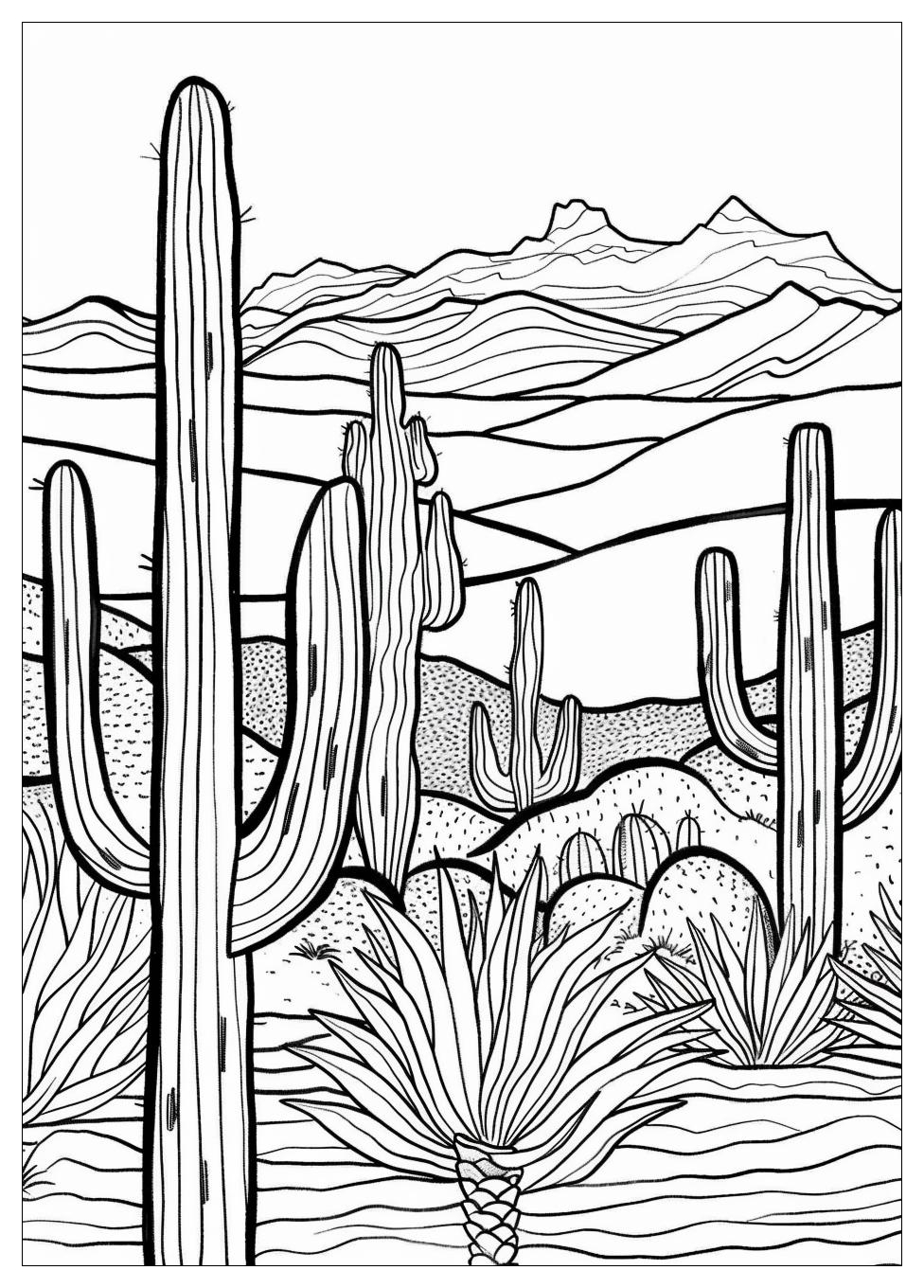 Desert Coloring Pages-2