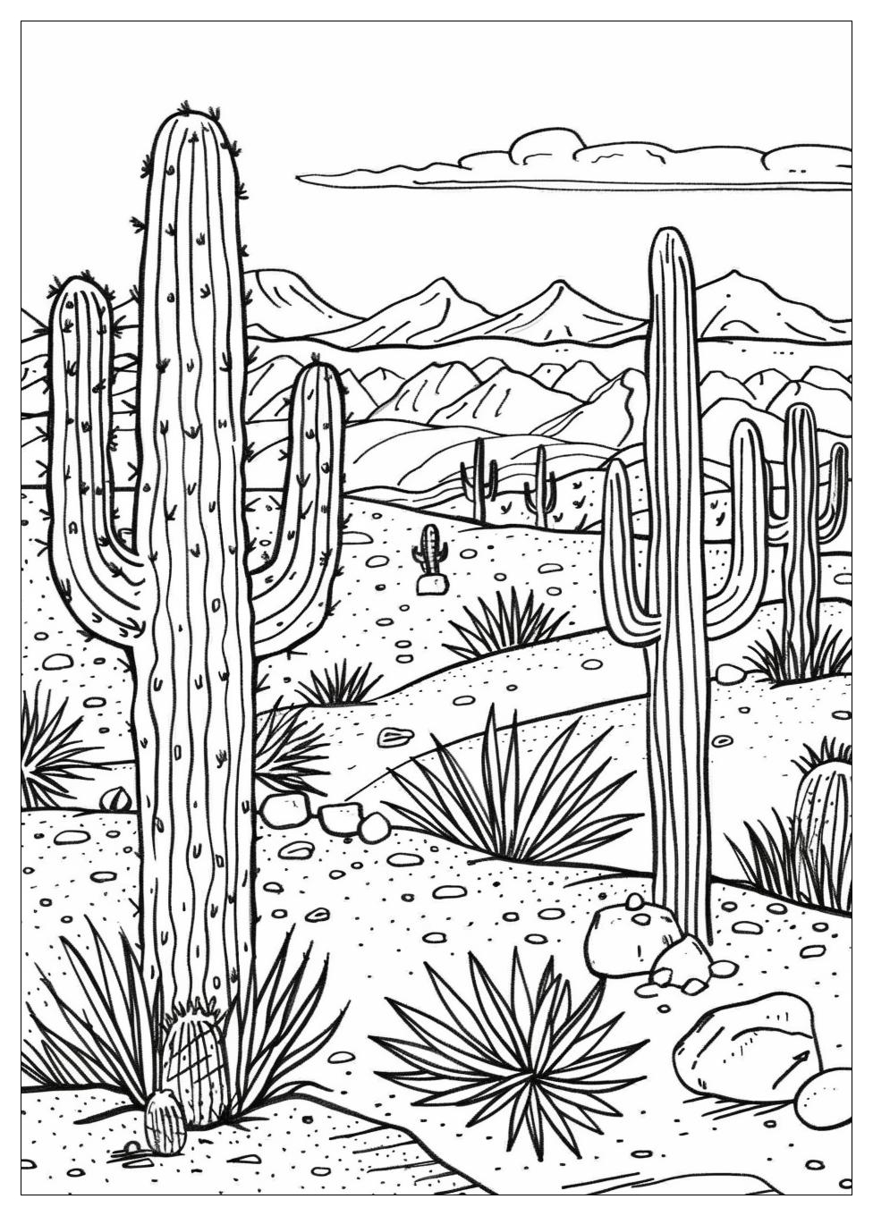 Desert Coloring Pages-4