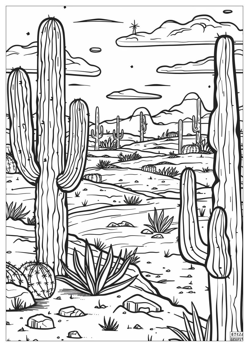 Desert Coloring Pages-7