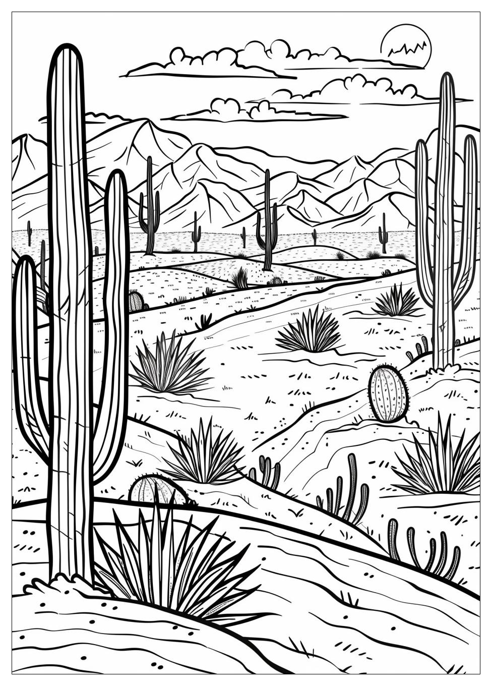 Desert Coloring Pages-8