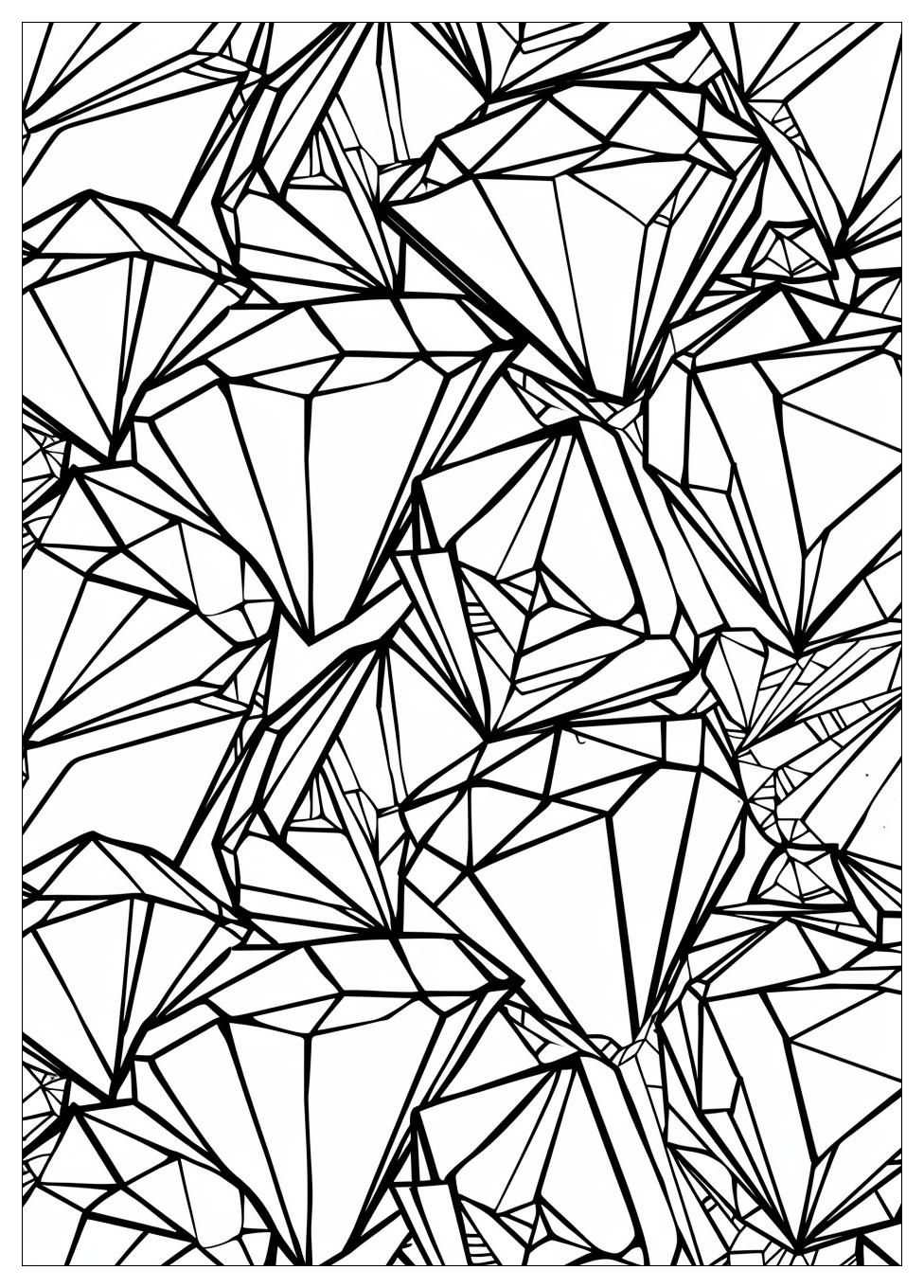 Diamond Coloring Pages-3