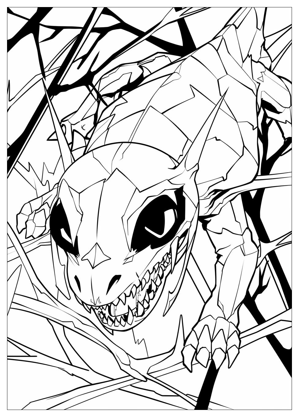 Digimon Coloring Pages-10