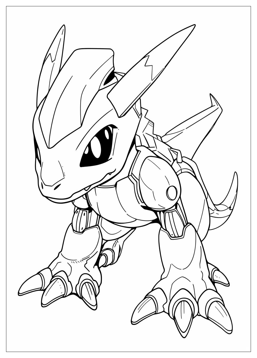 Digimon Coloring Pages-2