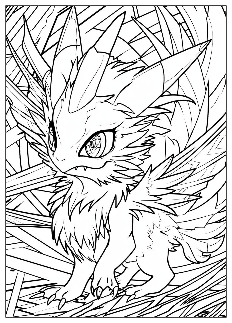 Digimon Coloring Pages-4