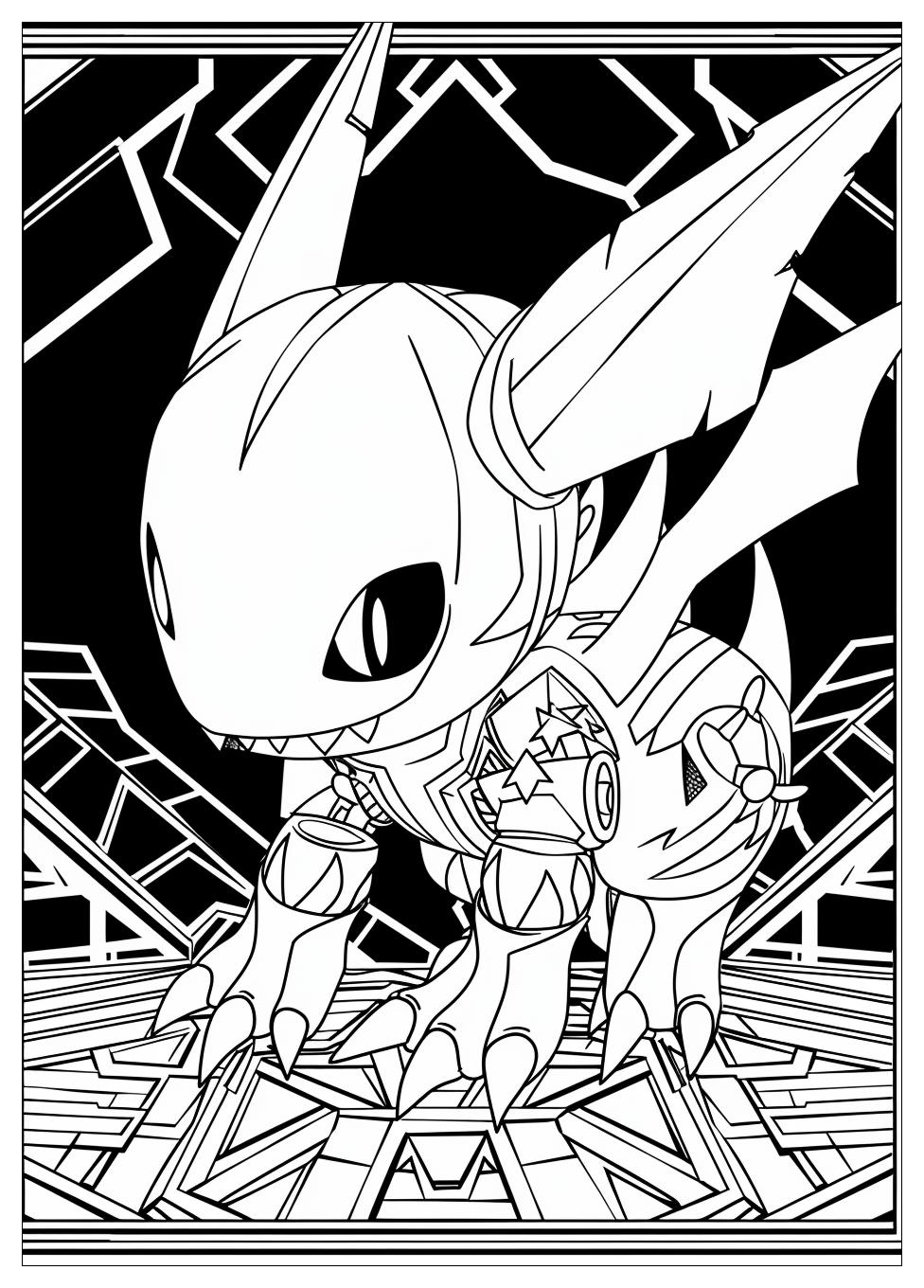 Digimon Coloring Pages-5