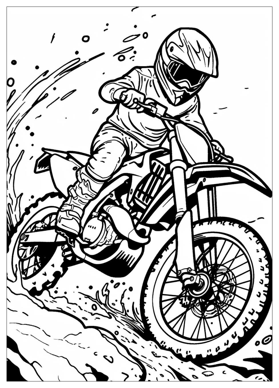 Dirt Bike Coloring Pages-11