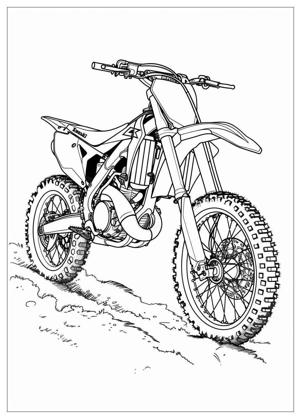 Dirt Bike Coloring Pages-13