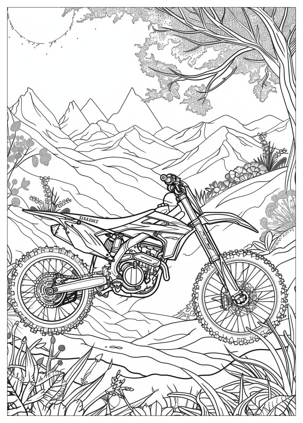 Dirt Bike Coloring Pages-15