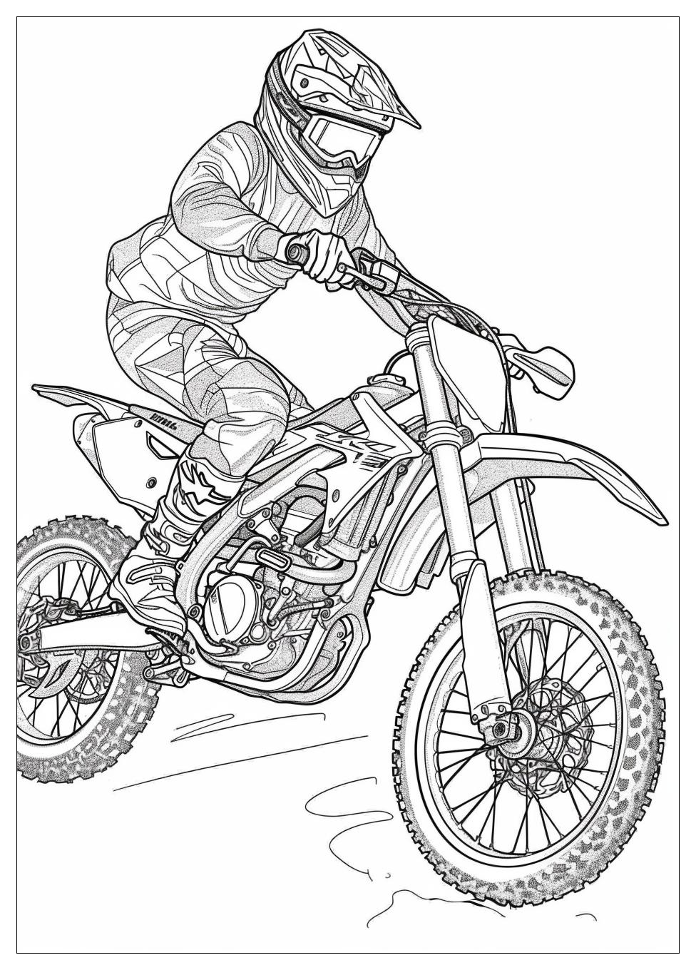 Dirt Bike Coloring Pages-17