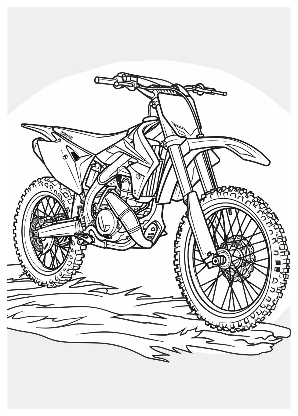 Dirt Bike Coloring Pages-19