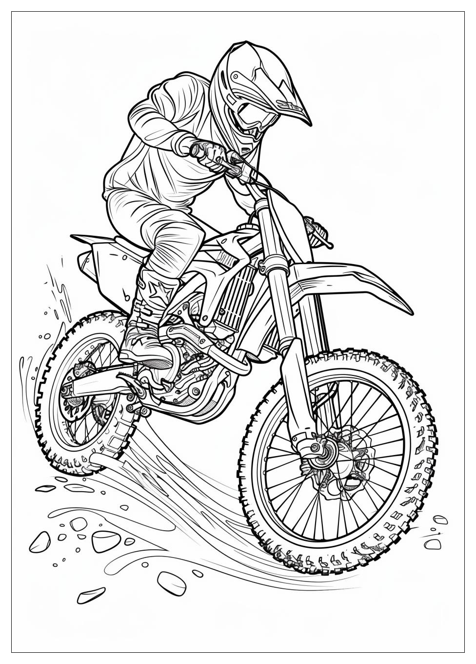 Dirt Bike Coloring Pages-20