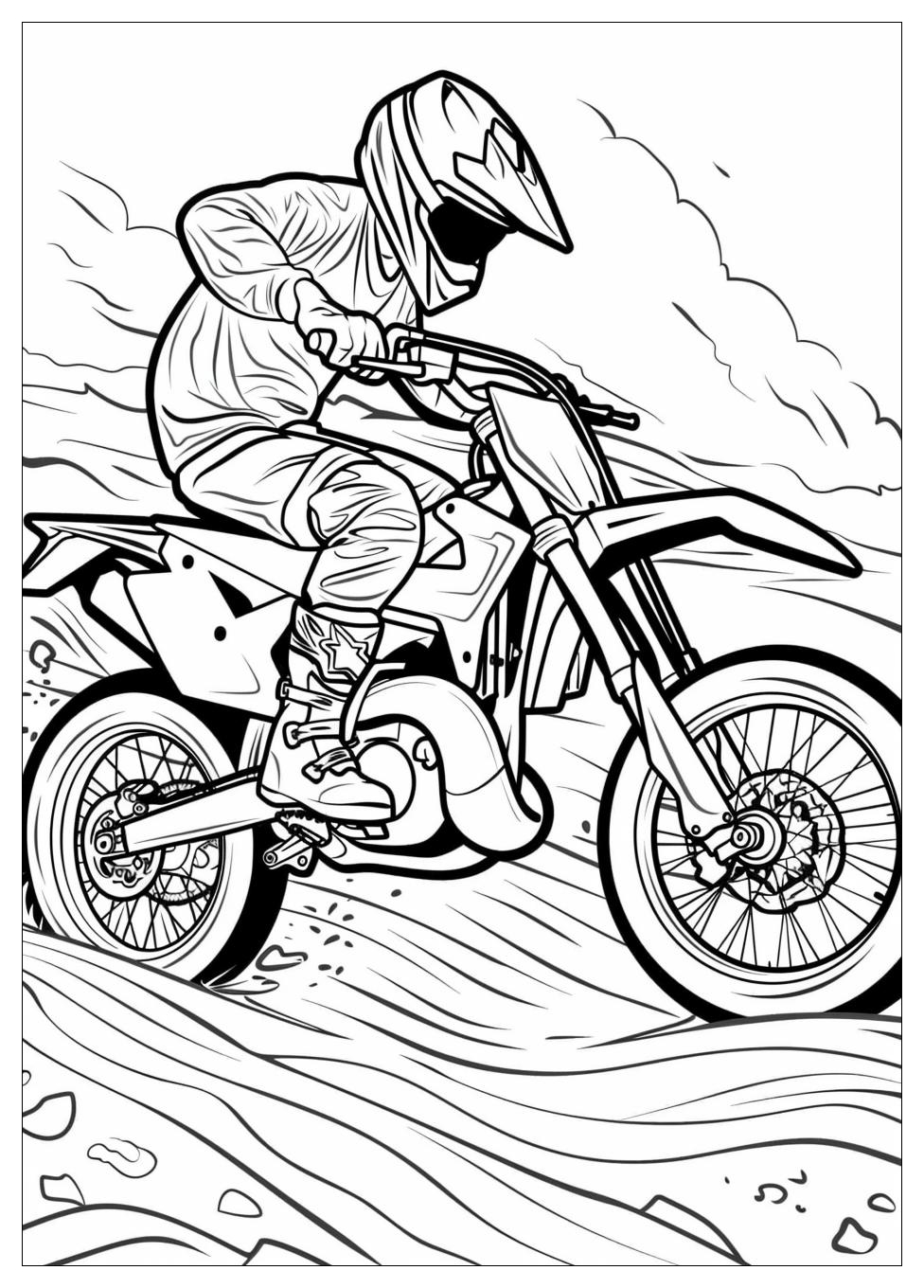 Dirt Bike Coloring Pages-3