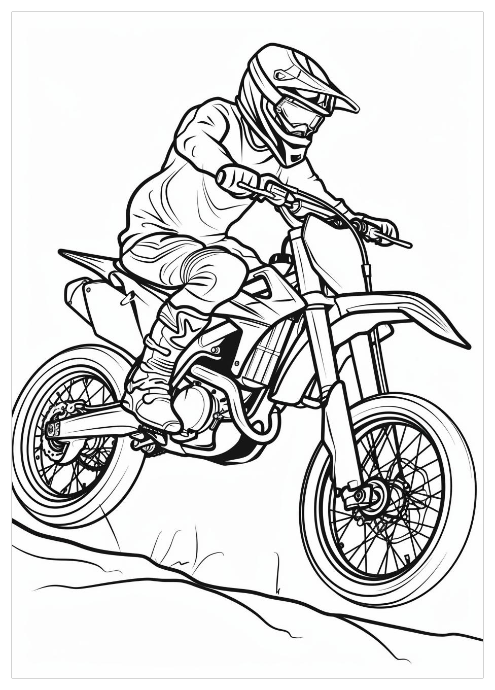 Dirt Bike Coloring Pages-4