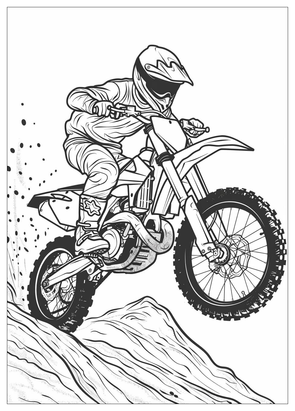 Dirt Bike Coloring Pages-9