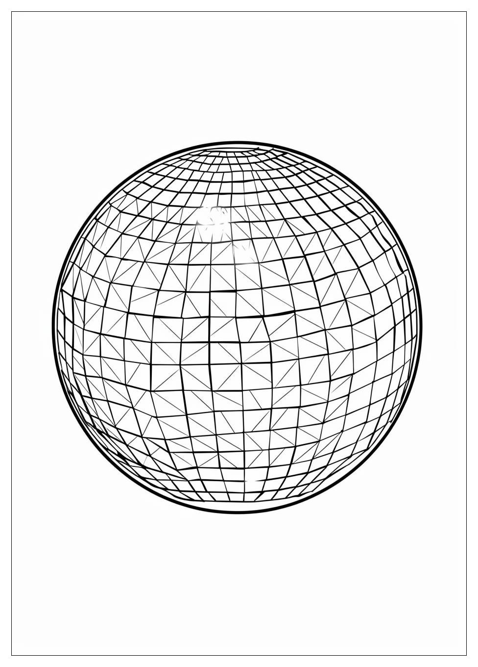 Disco Ball Coloring Pages-12