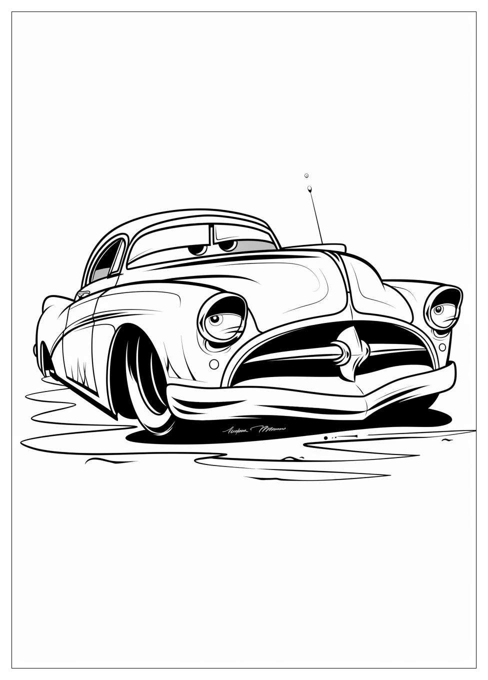 Disney Cars Coloring Pages-10