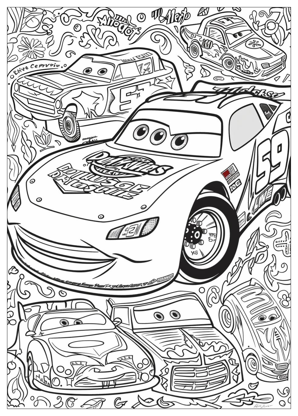 Disney Cars Coloring Pages-16