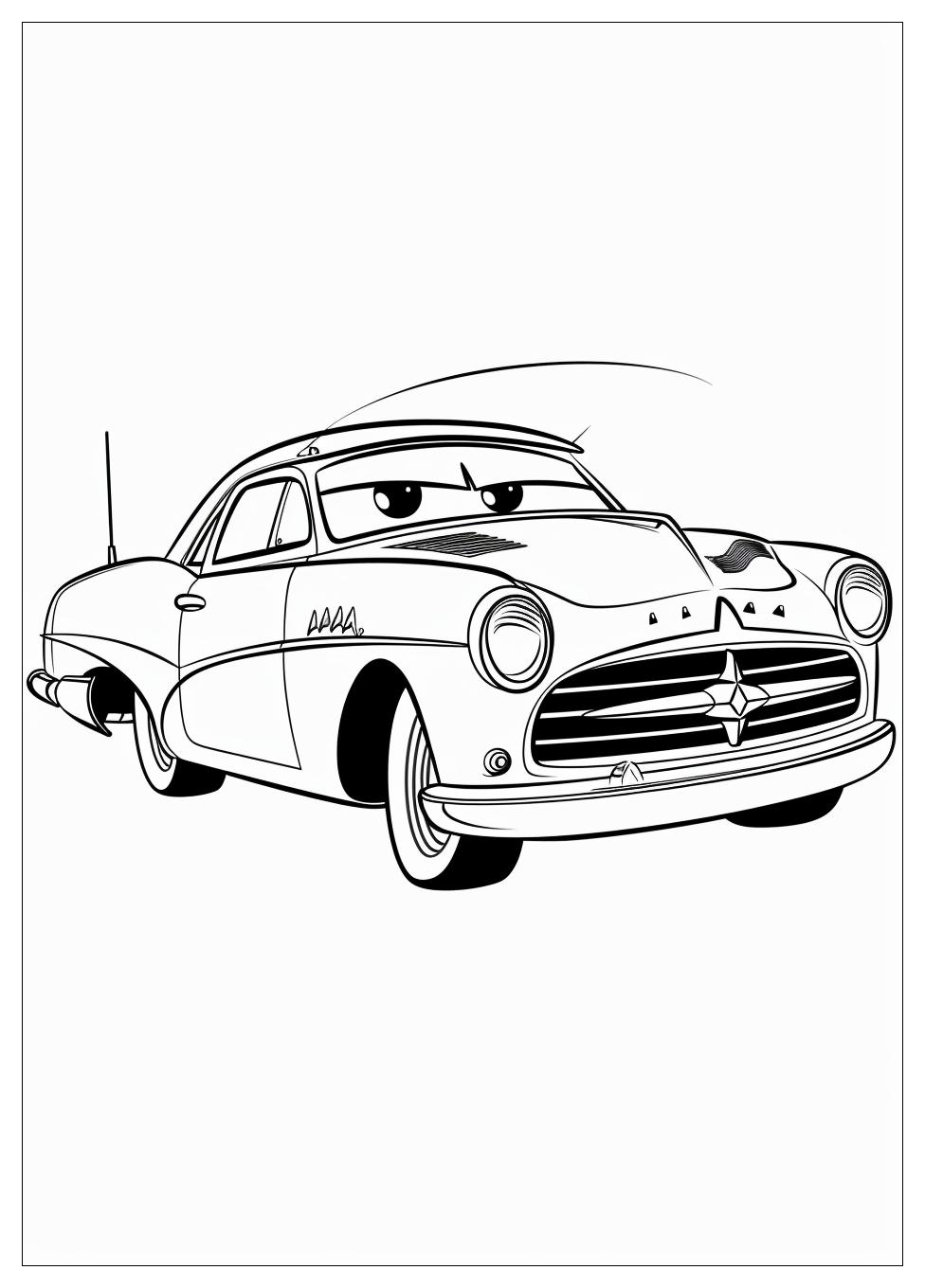 Disney Cars Coloring Pages-3