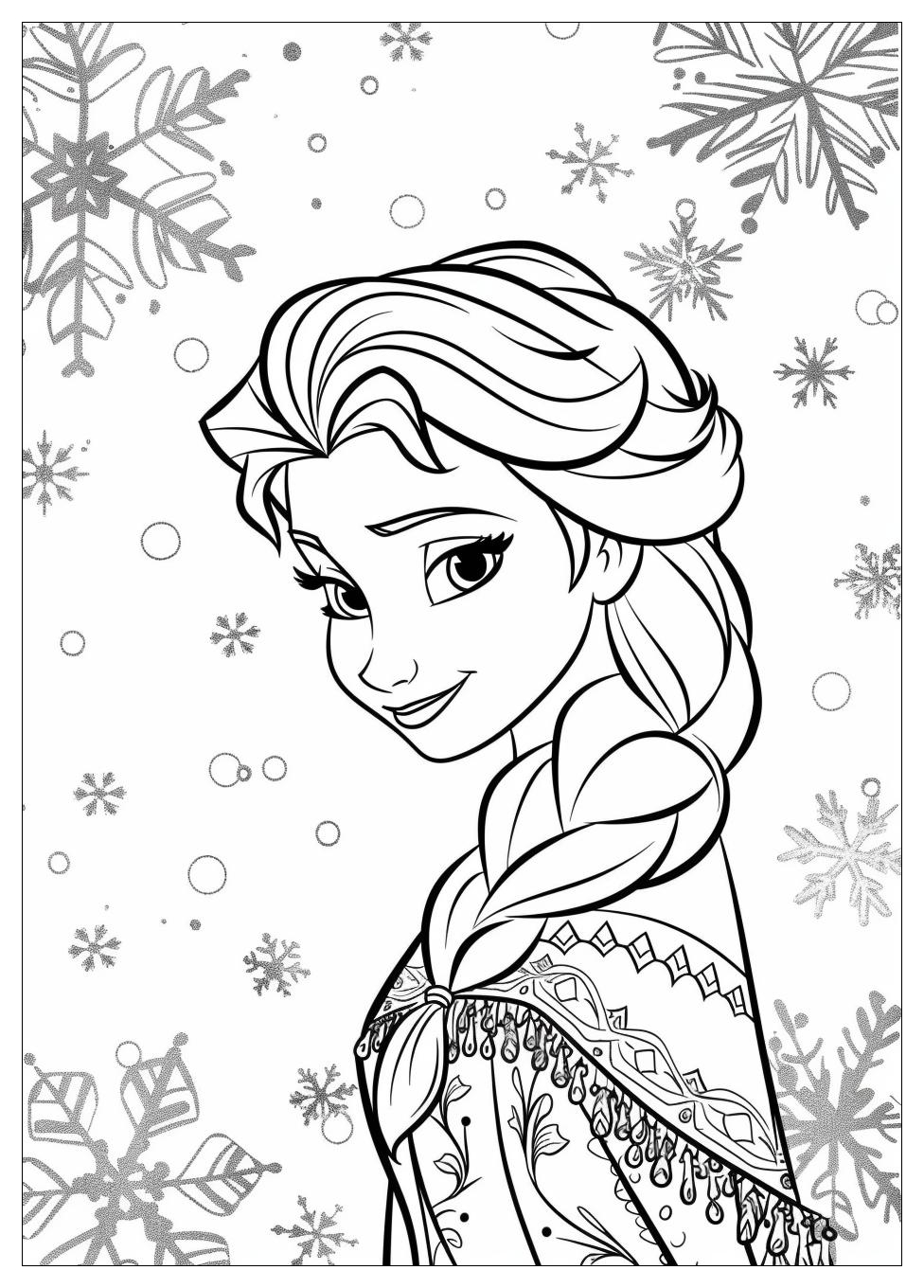 Disney Christmas Coloring Pages-1