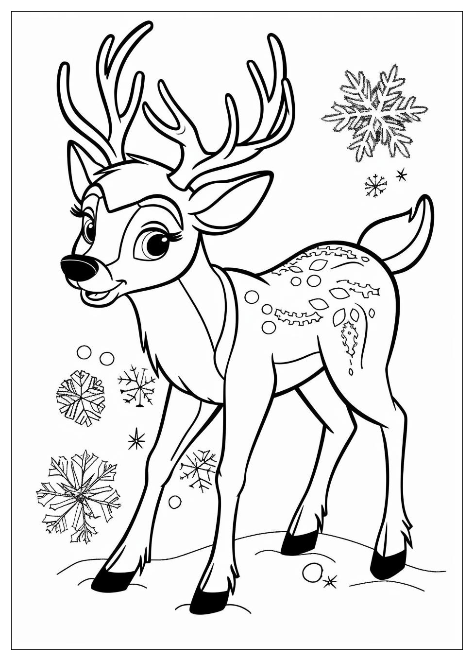 Disney Christmas Coloring Pages-11