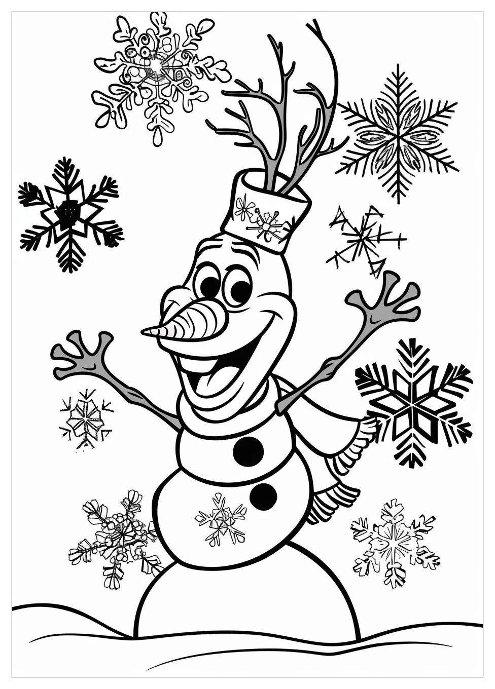 Disney Christmas Coloring Pages-12