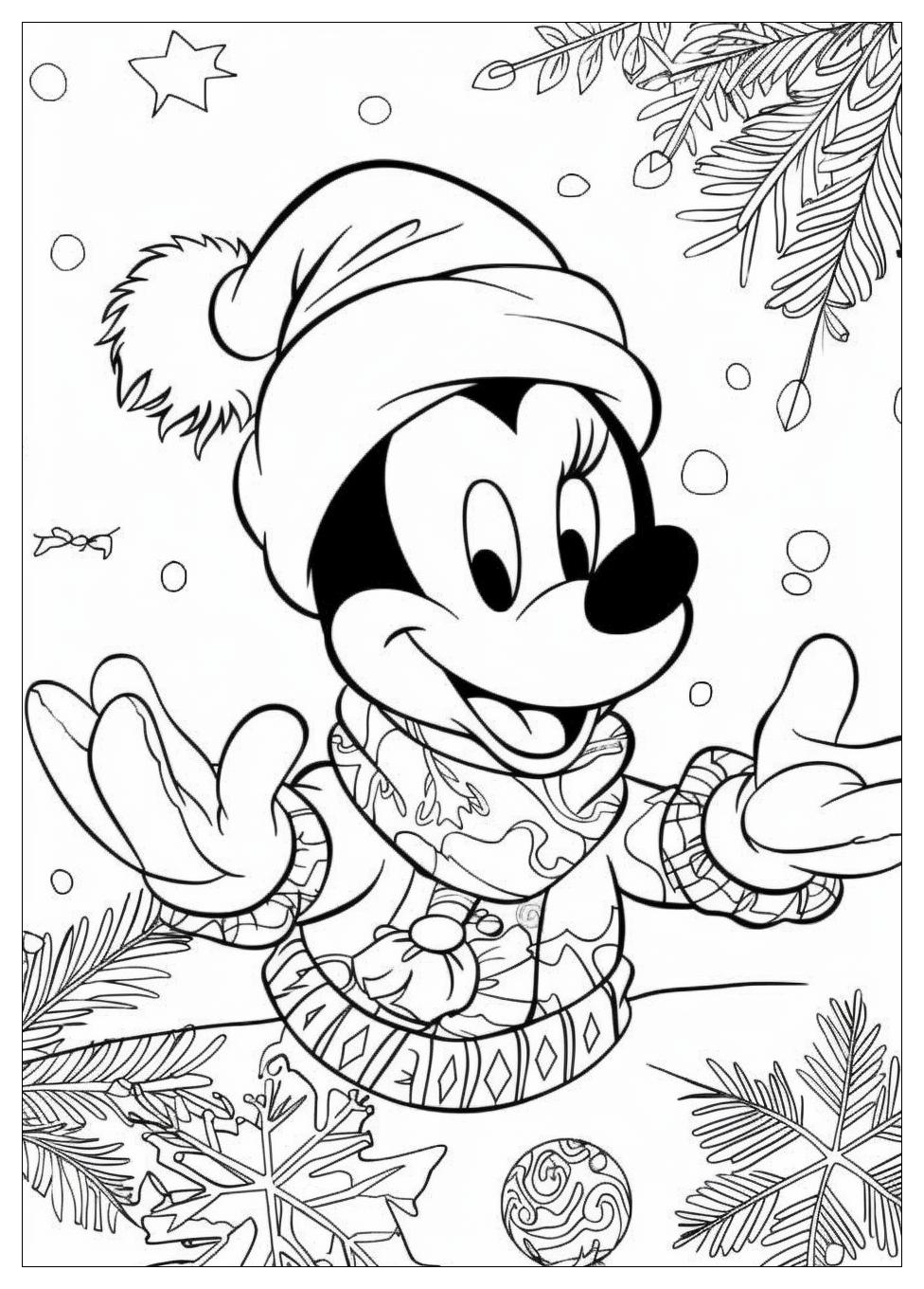 Disney Christmas Coloring Pages-13