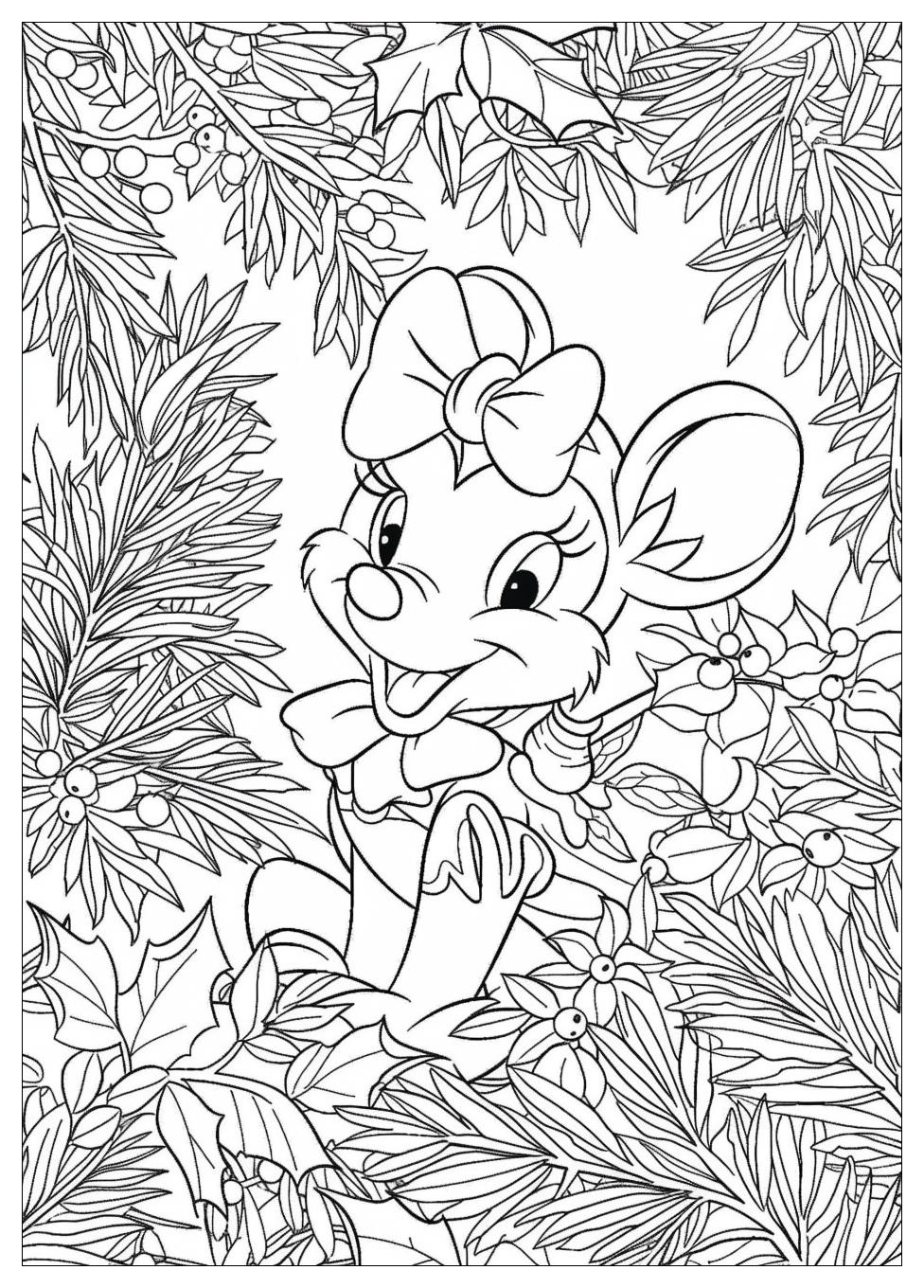 Disney Christmas Coloring Pages-15