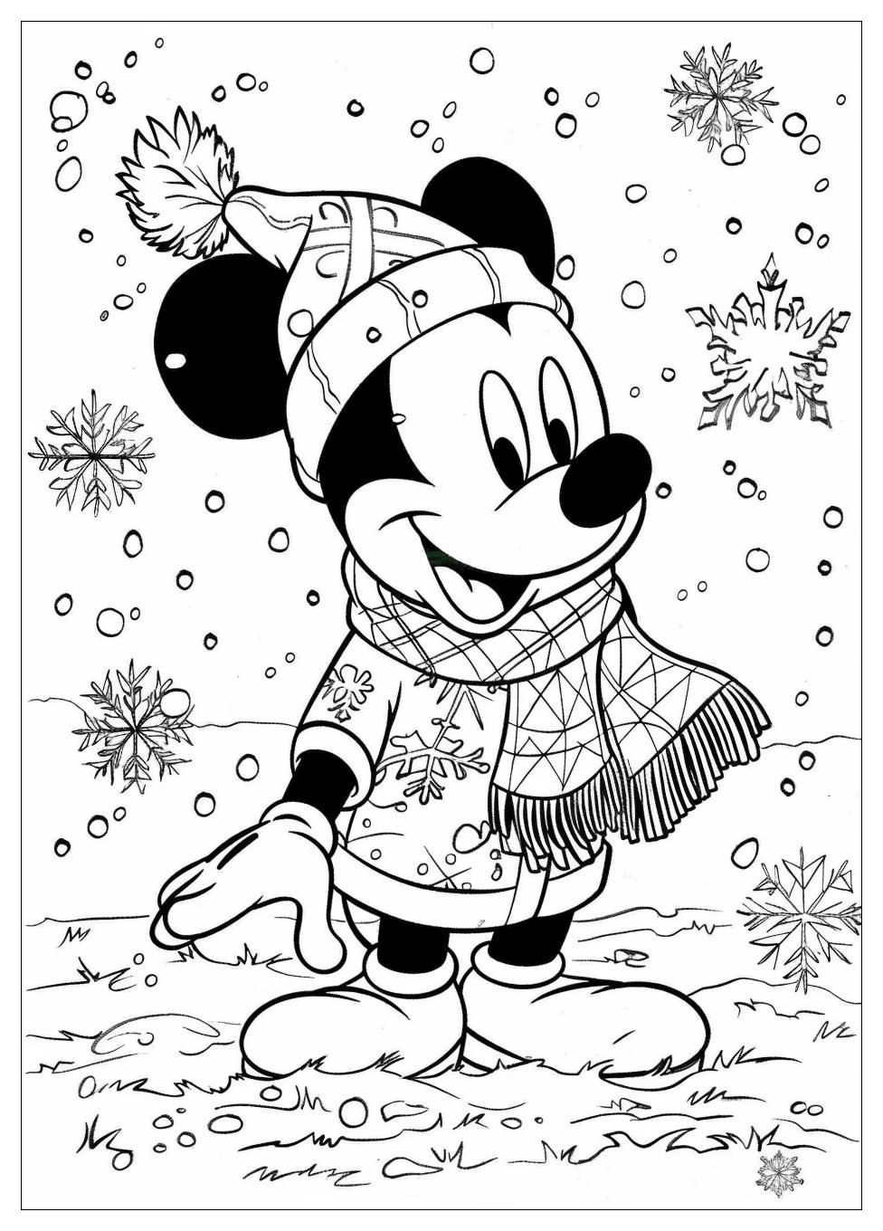 Disney Christmas Coloring Pages-18