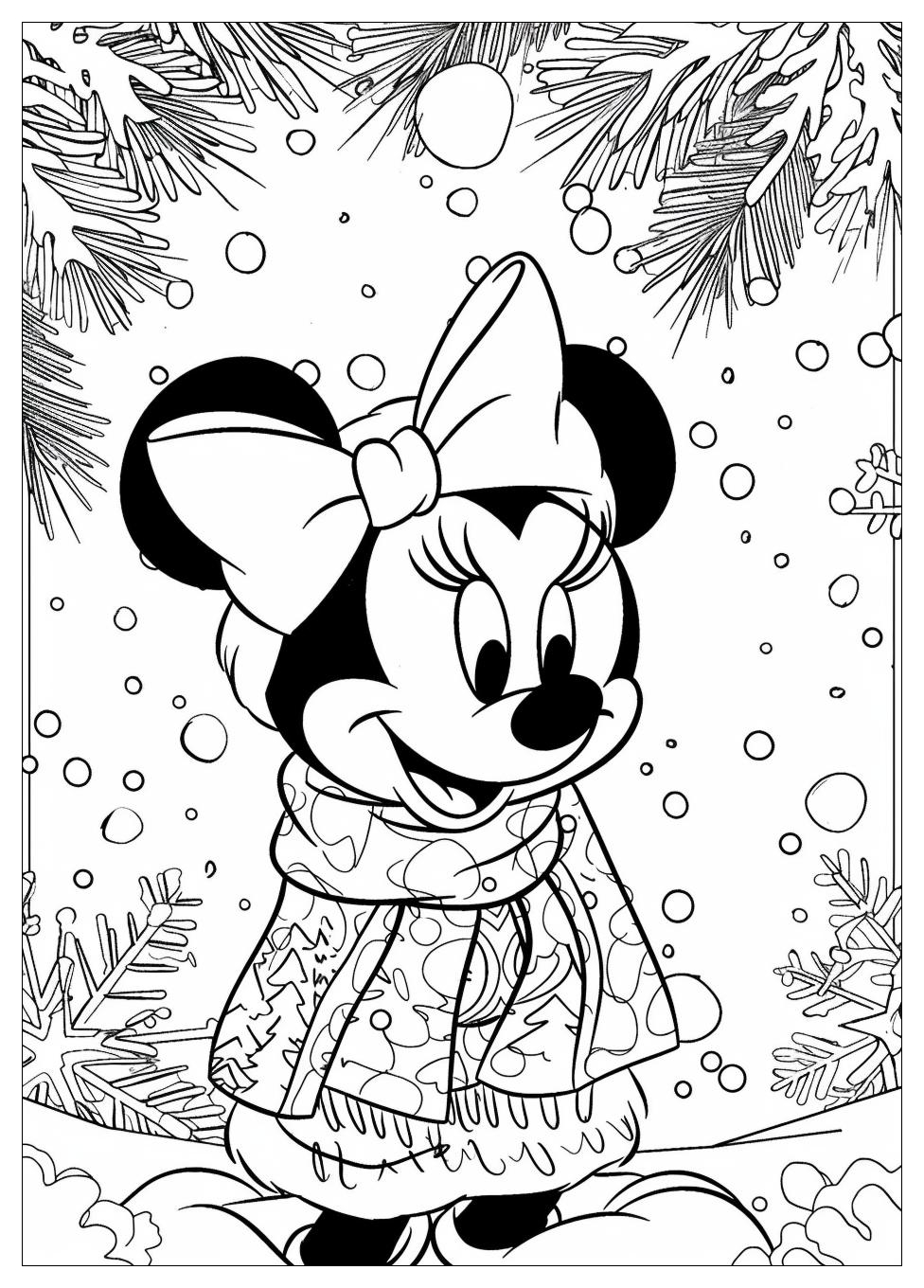 Disney Christmas Coloring Pages-19