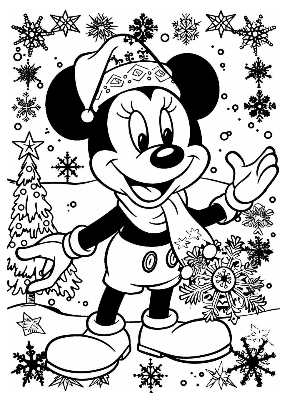 Disney Christmas Coloring Pages-5