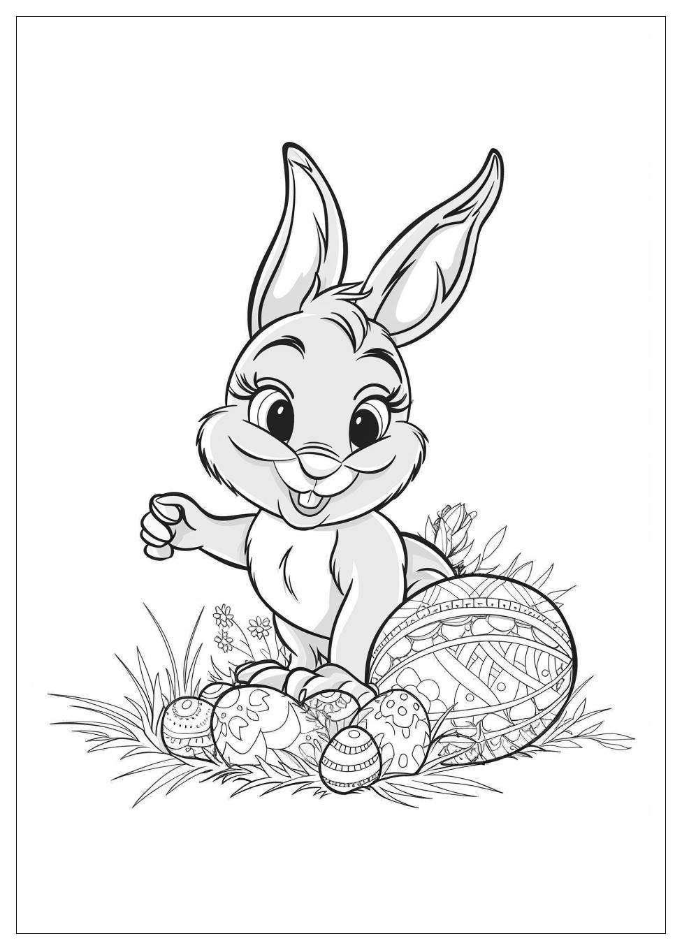 Disney Easter Coloring Pages-10