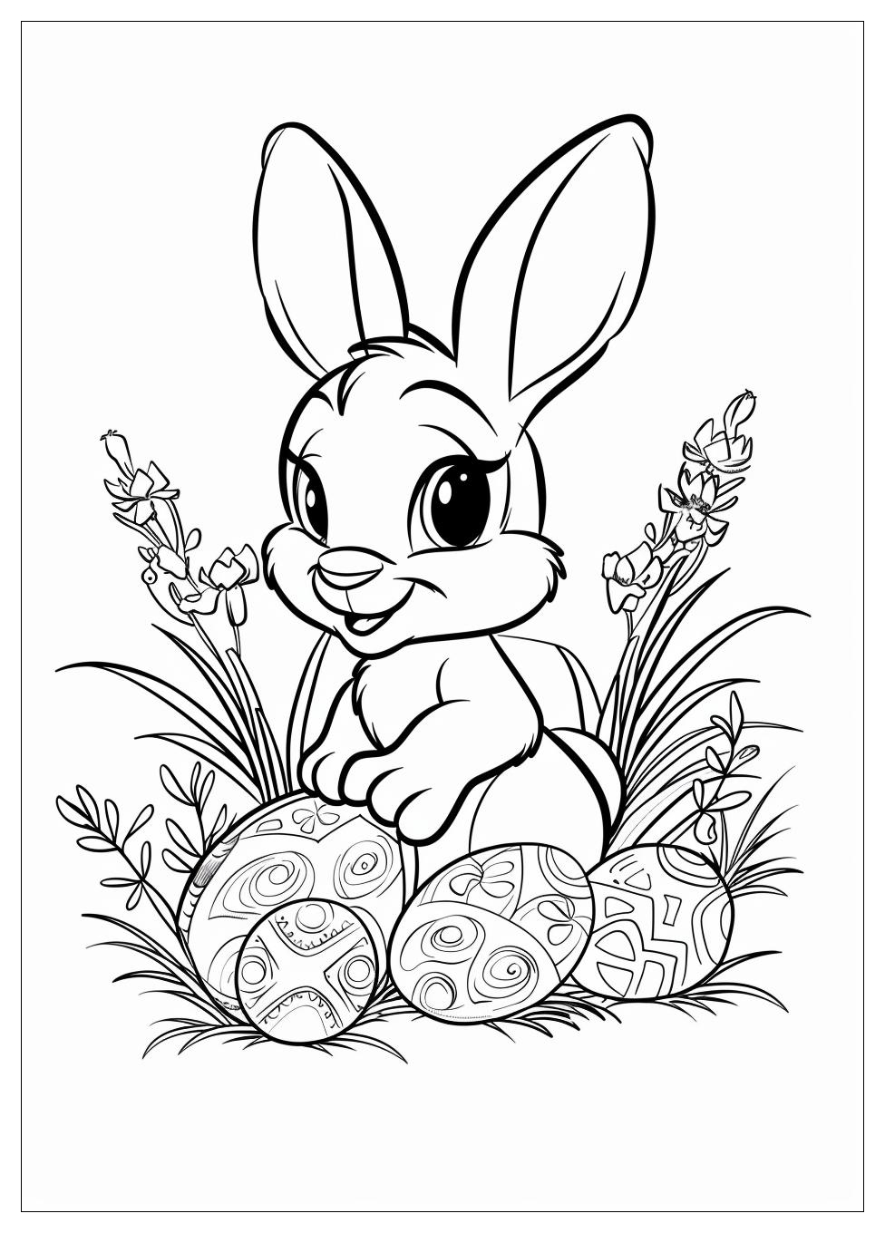 Disney Easter Coloring Pages-11