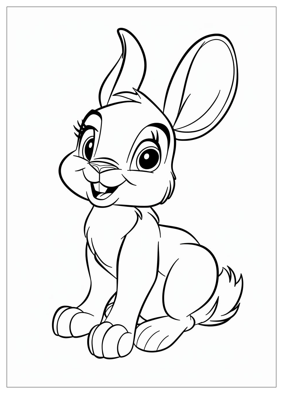 Disney Easter Coloring Pages-12