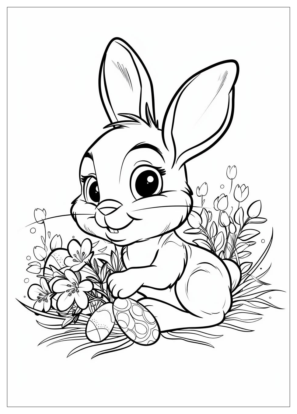 Disney Easter Coloring Pages-2