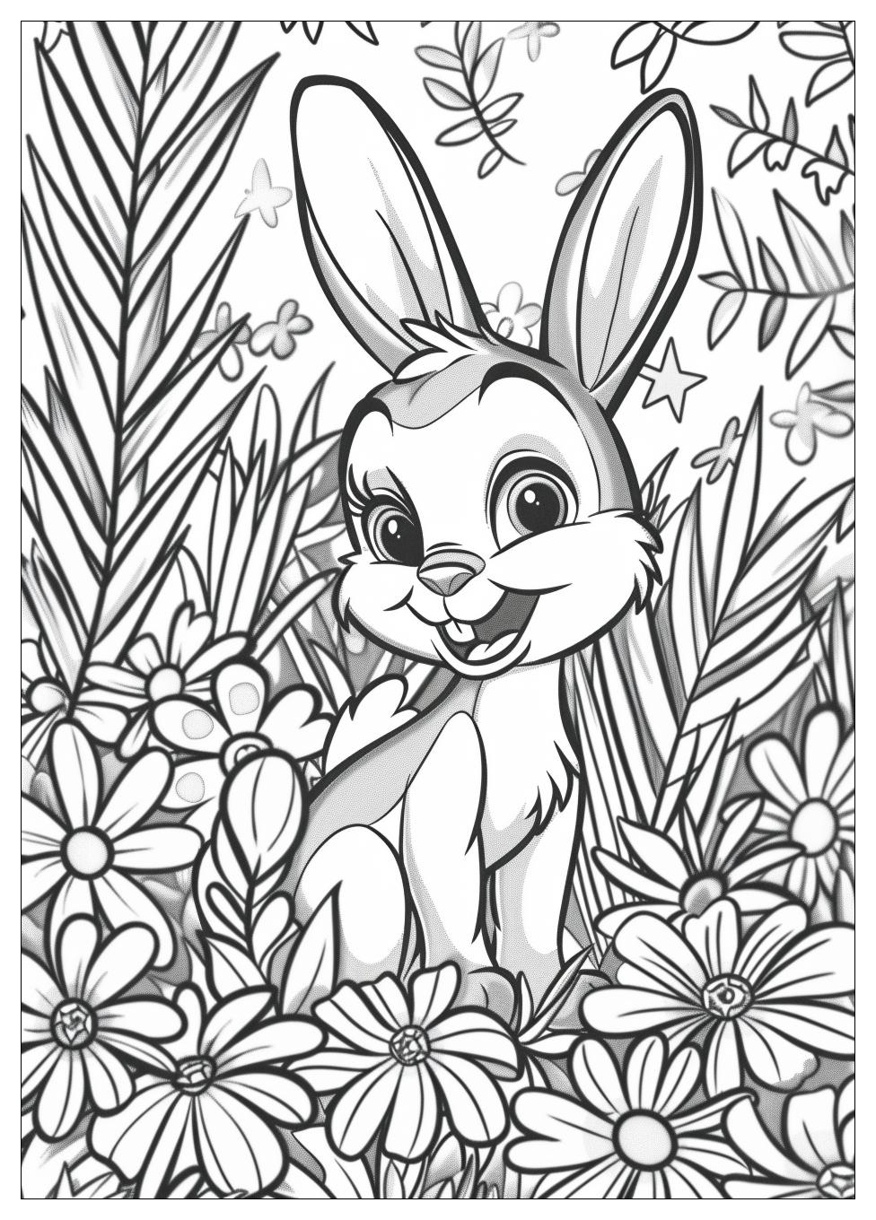 Disney Easter Coloring Pages-4