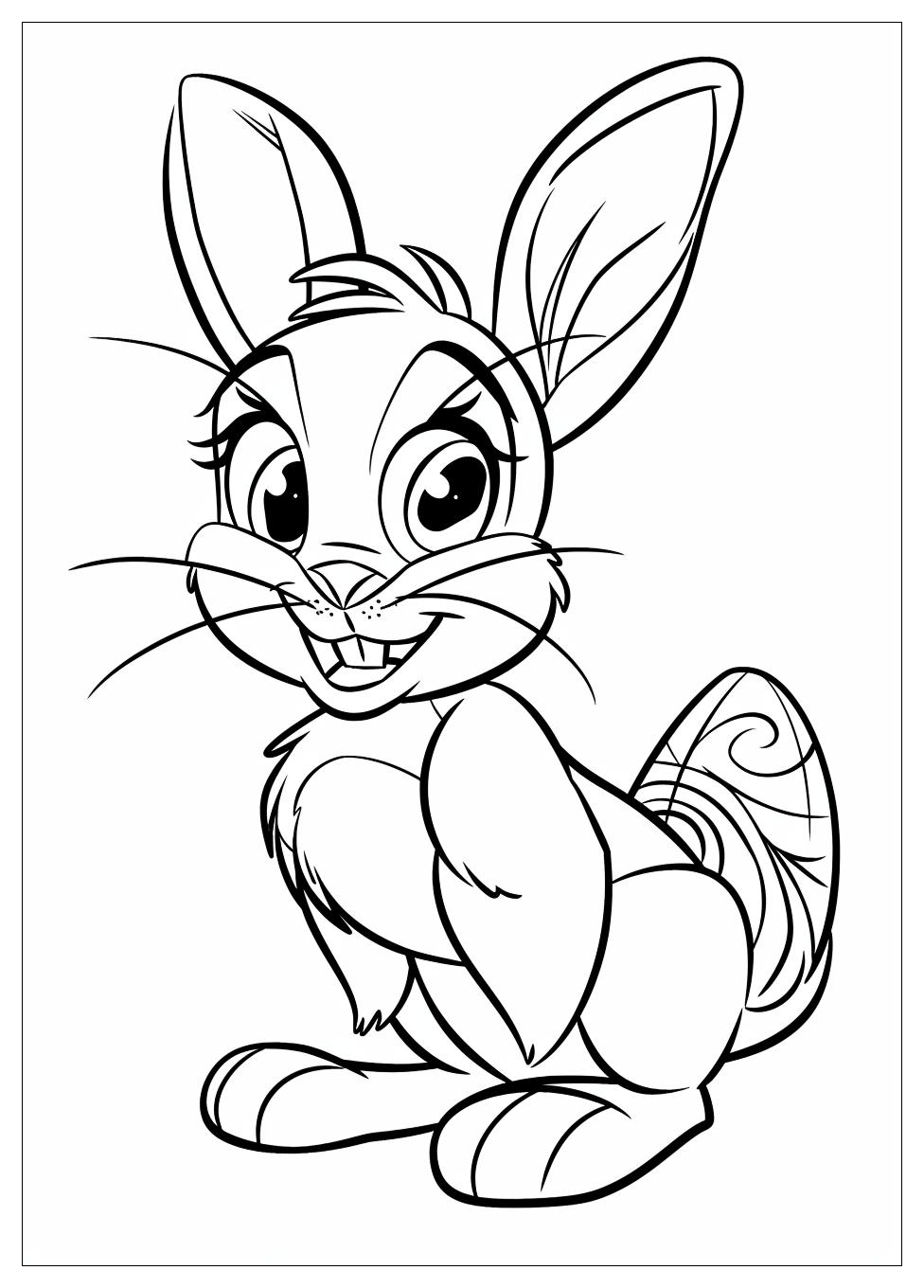 Disney Easter Coloring Pages-5